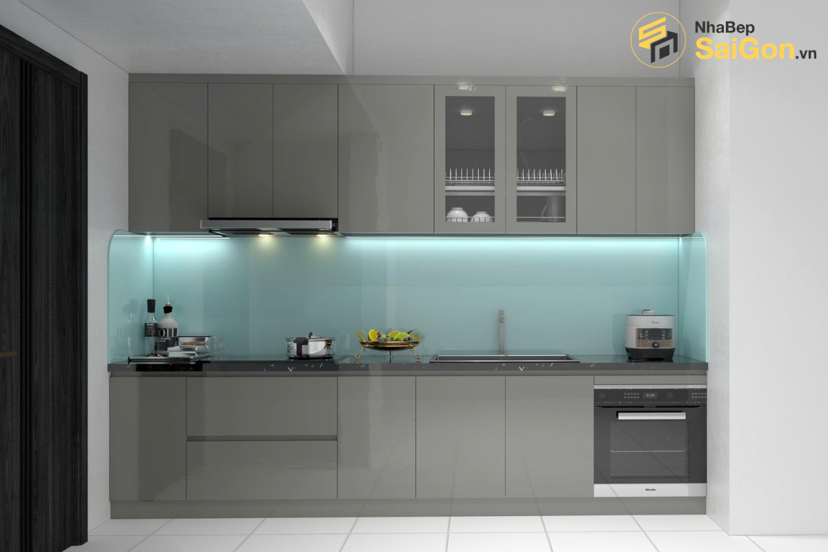 Tủ bếp chữ I - TBI009