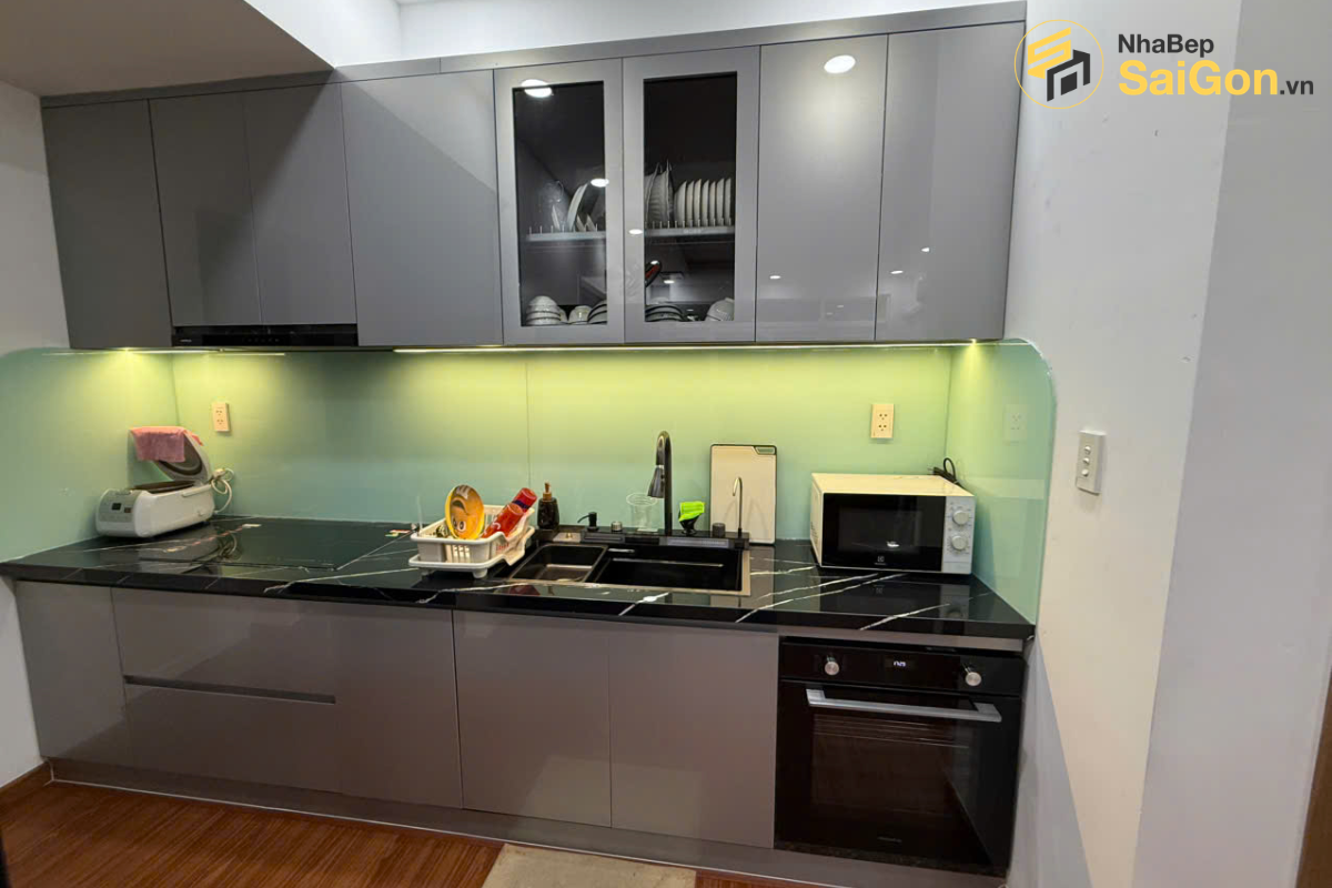 Tủ bếp chữ I - TBI009