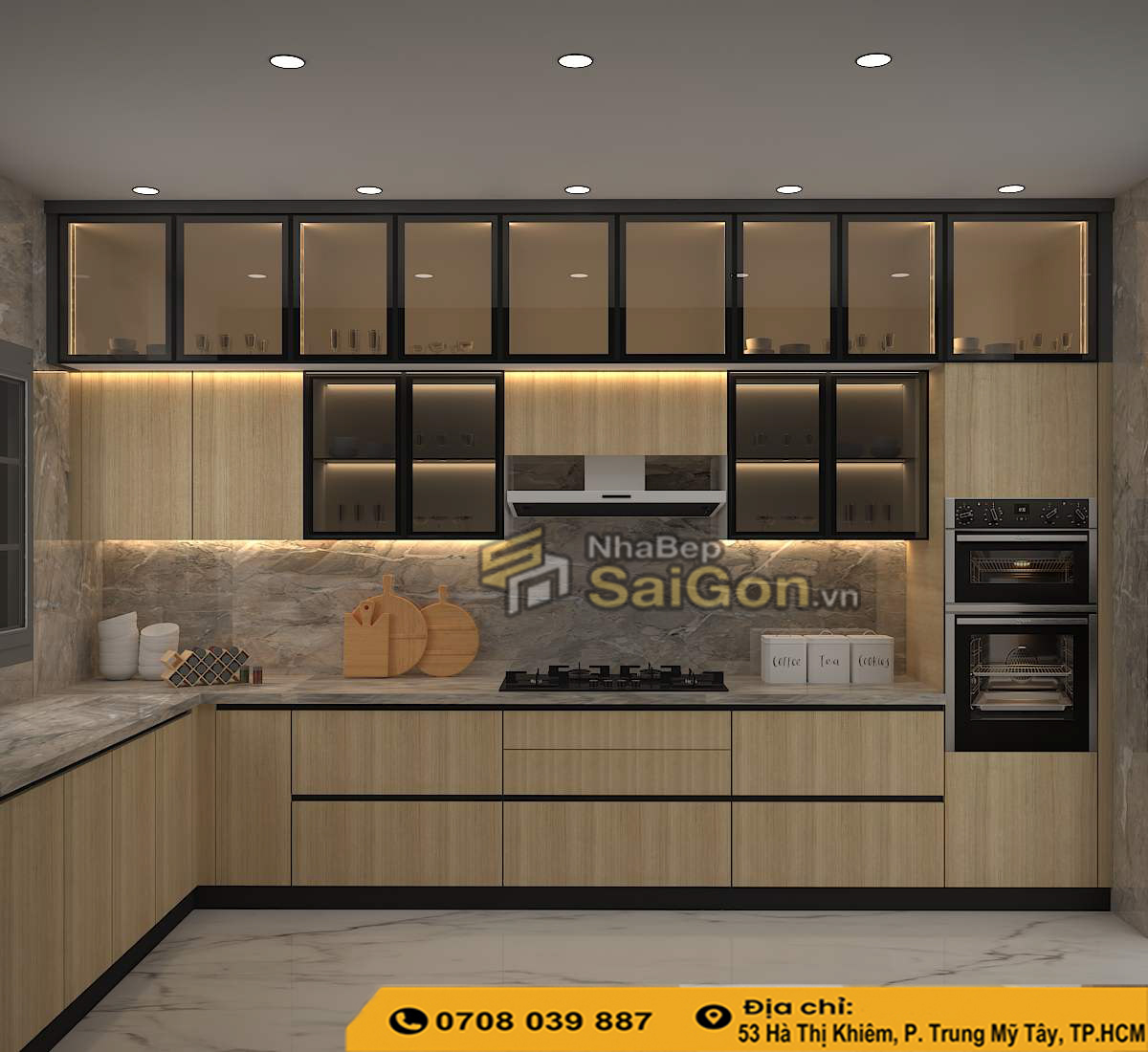 Xưởng Nội Thất Tủ Bếp Laminate