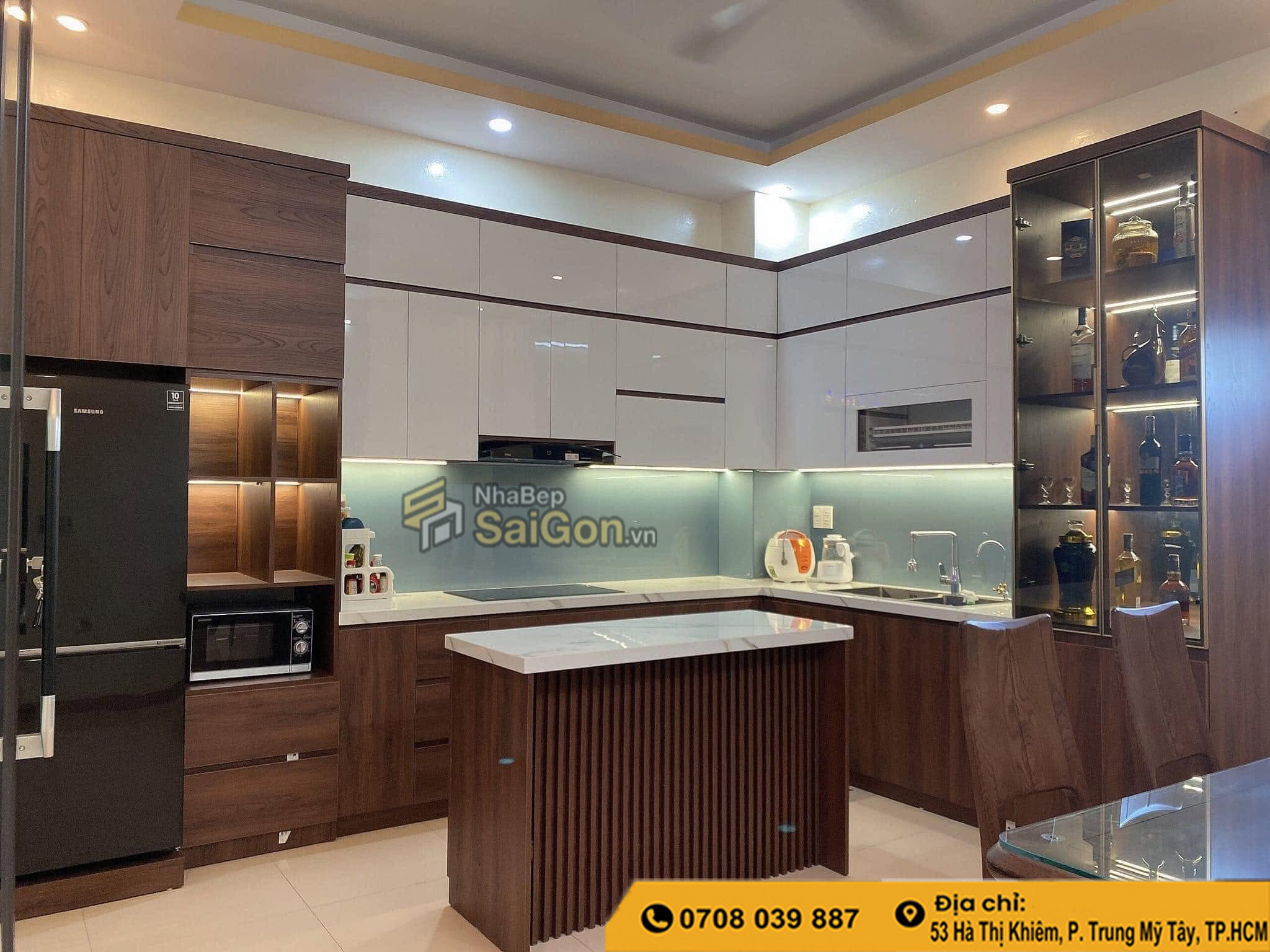 Gia Công Tủ Bếp Nhựa