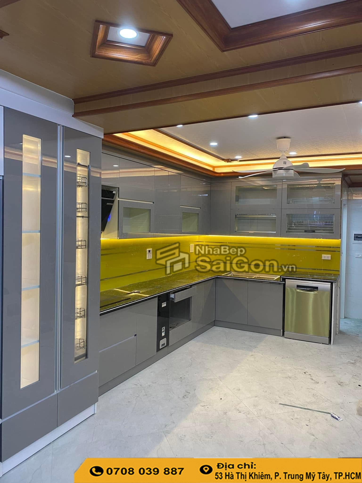 Gia Công Tủ Bếp Nhựa