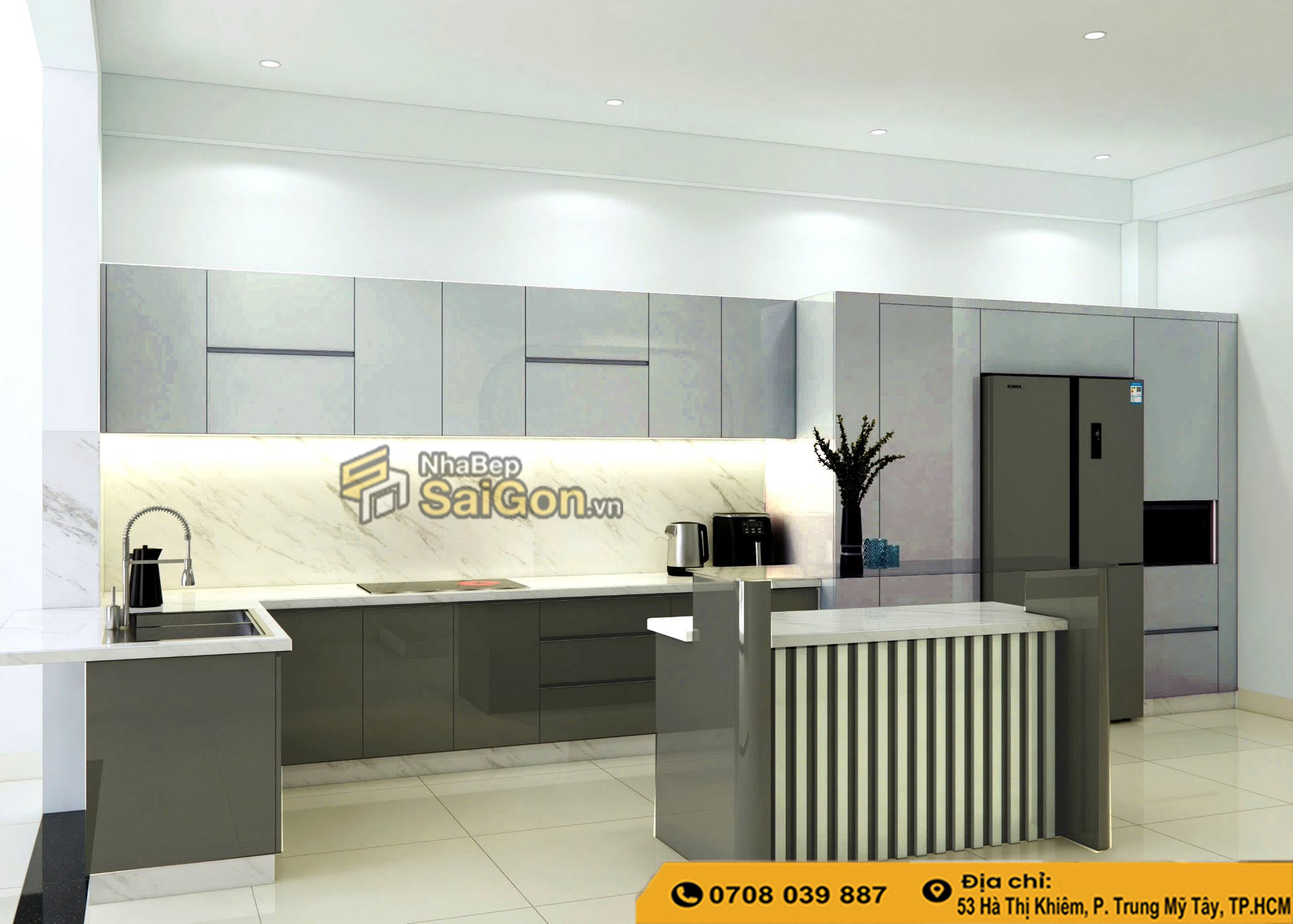 Xưởng Sản Xuất Tủ Bếp An Cường