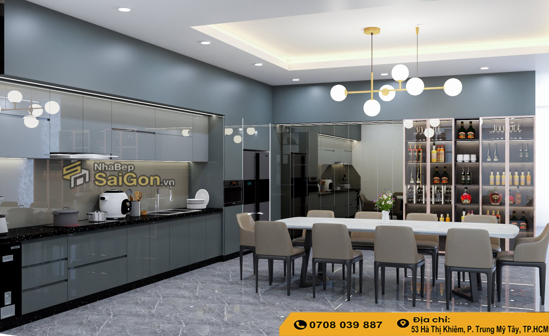 Xưởng Sản Xuất Tủ Bếp An Cường