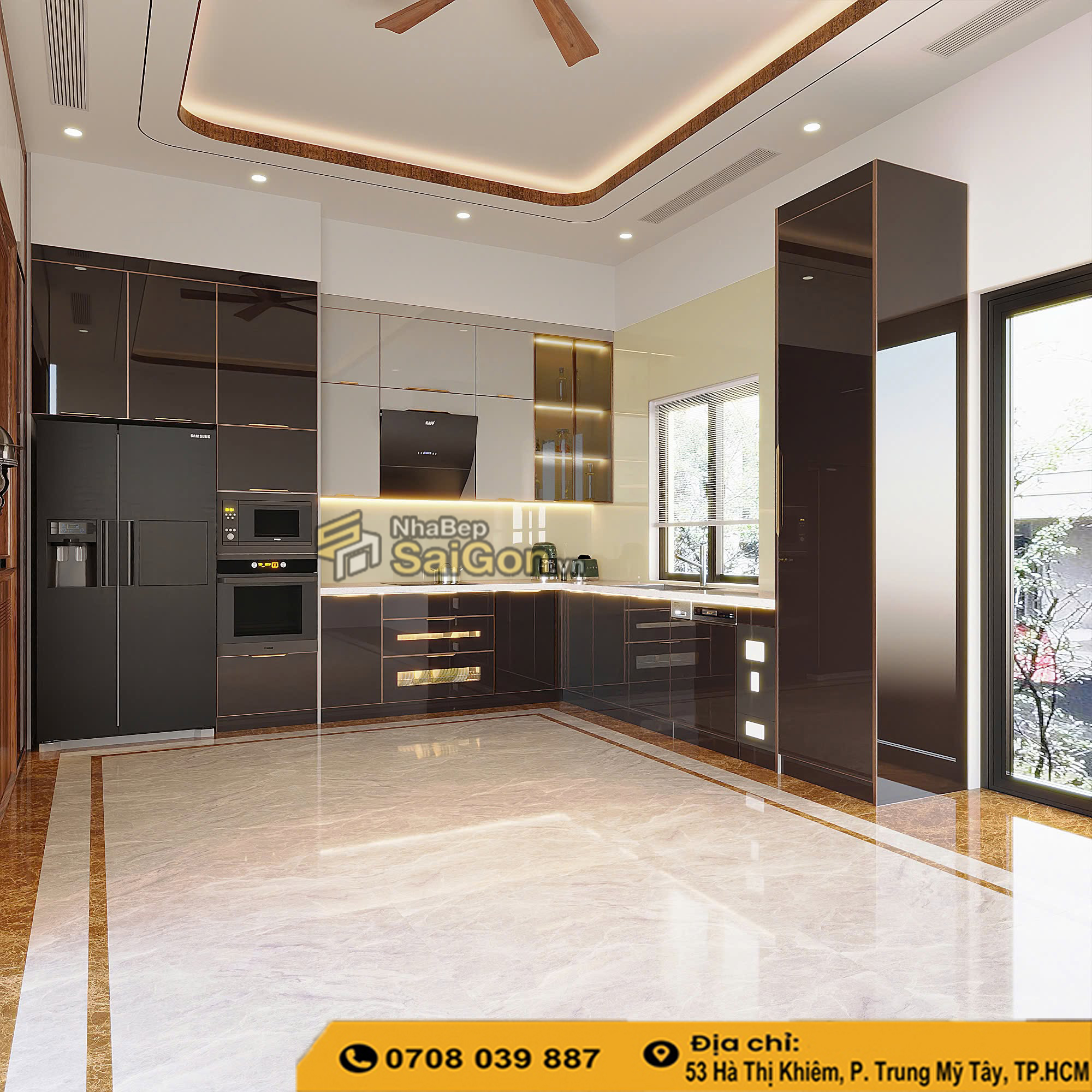 Sản Xuất Tủ Bếp Tận Xưởng