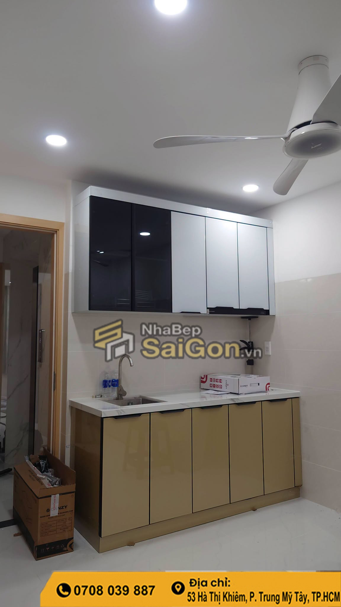 Đơn Vị Thi Công Tủ Bếp Uy Tín