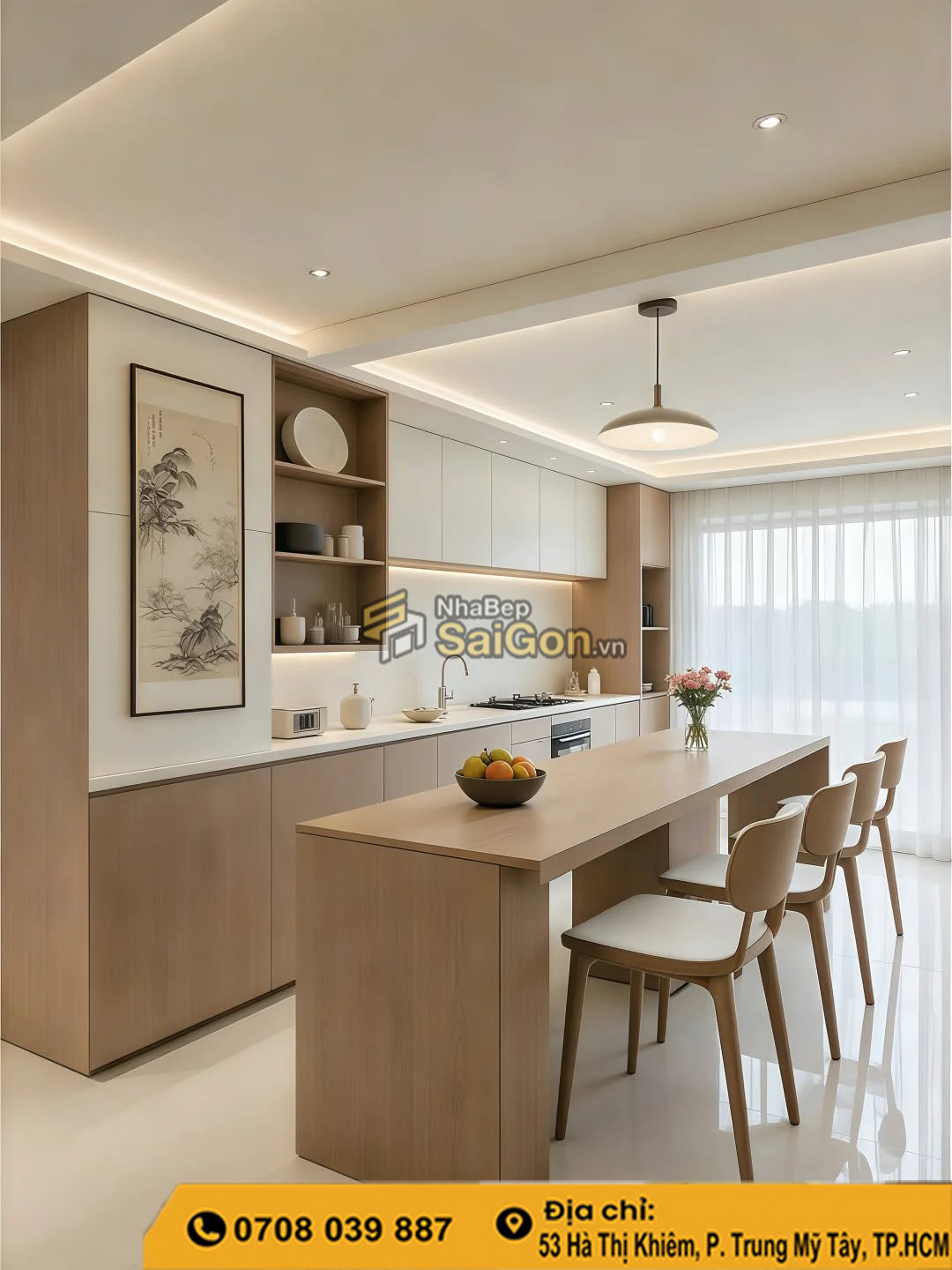 Sản Xuất Tủ Bếp Tận Xưởng