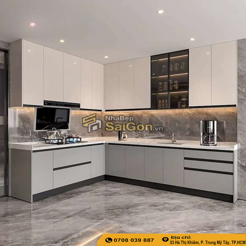 Xưởng Sản Xuất Tủ Bếp Acrylic