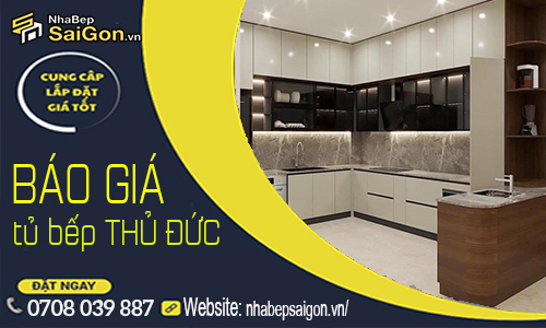 Báo giá tủ bếp Thủ Đức