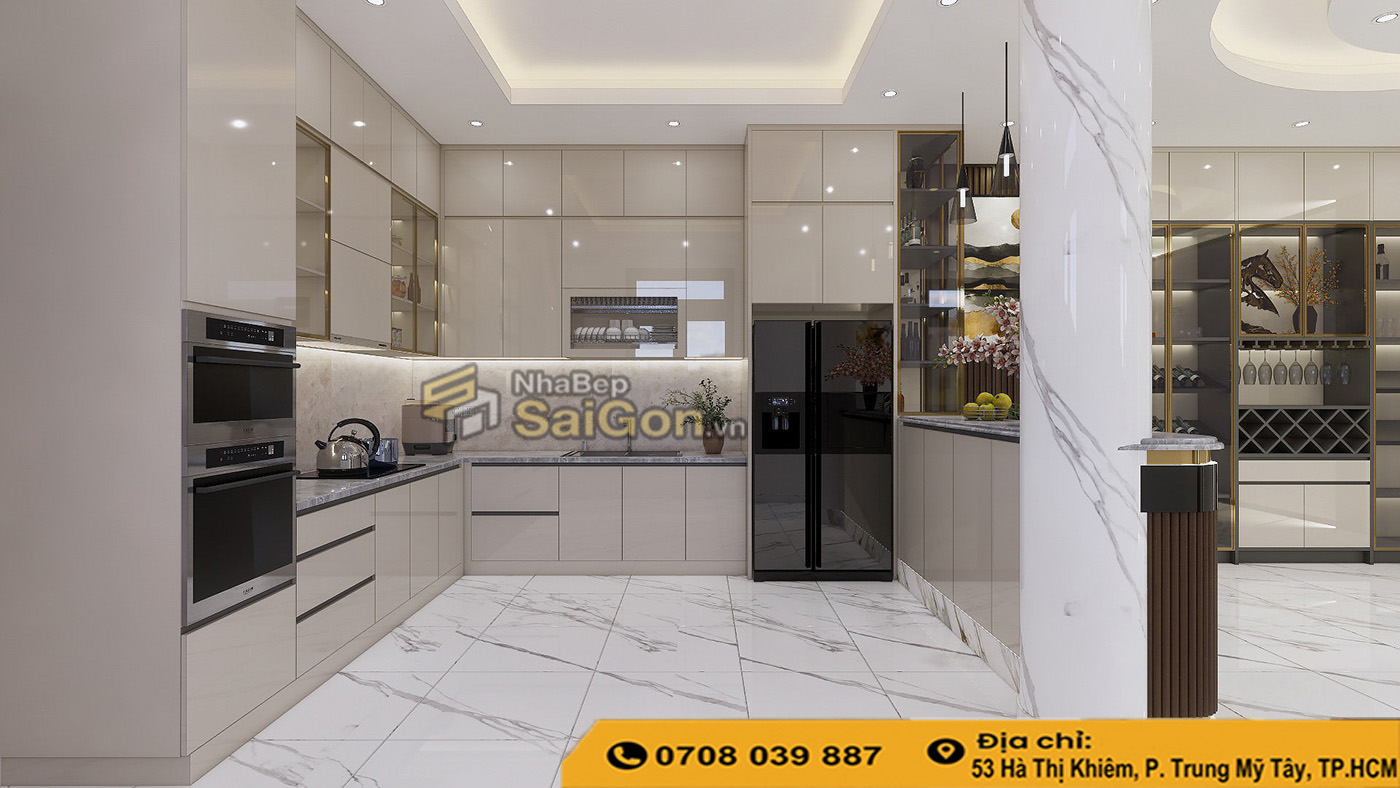Xưởng Nội Thất Tủ Bếp Acrylic