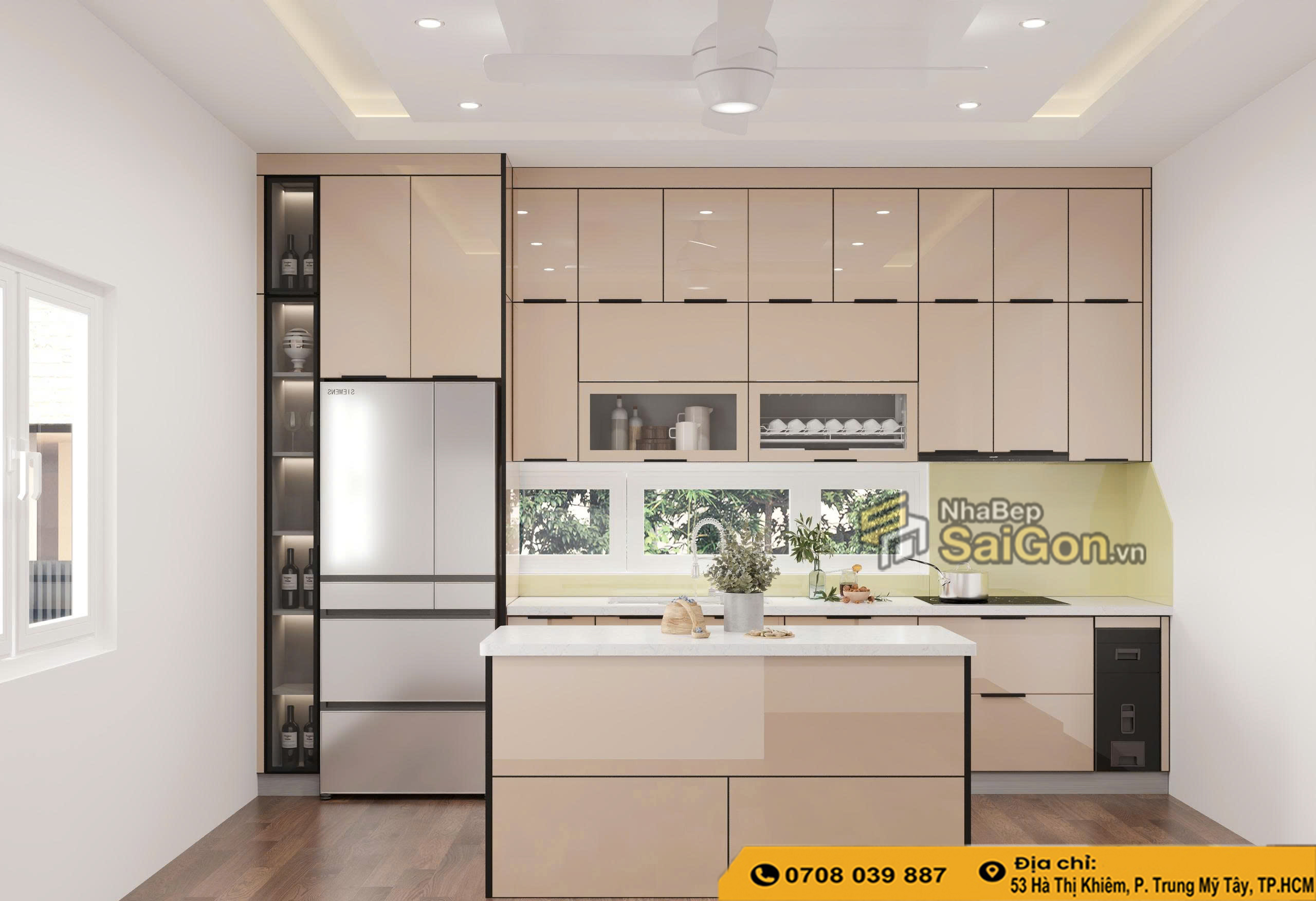 Xưởng sản xuất tủ bếp theo yêu cầu