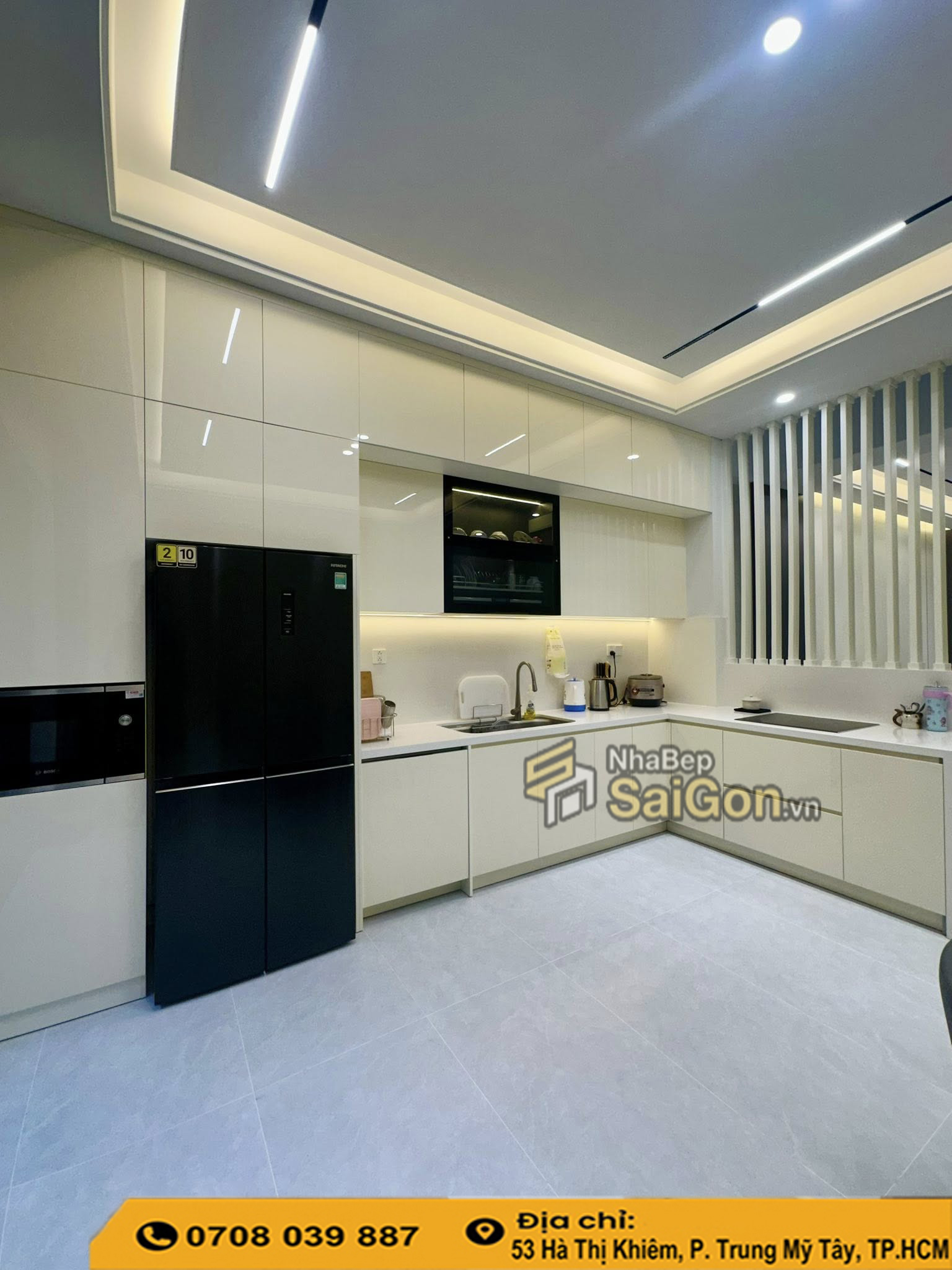 Xưởng thi công tủ bếp trọn gói