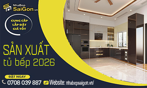 Sản Xuất Tủ Bếp Tận Xưởng