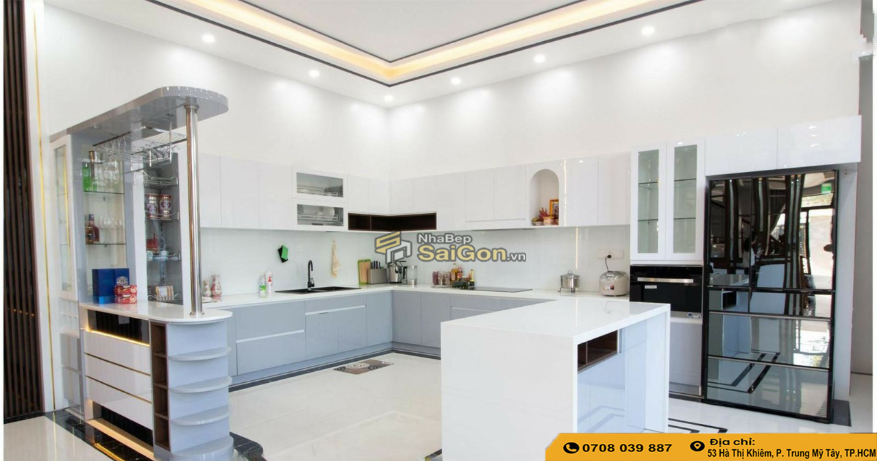 Xưởng thi công tủ bếp trọn gói 