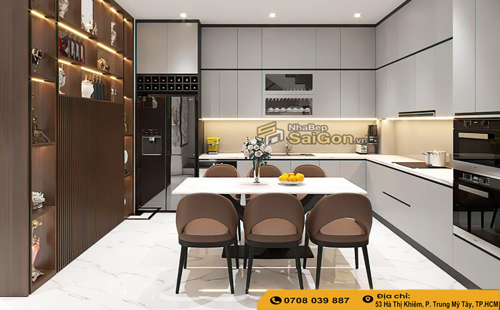 Xưởng sản xuất tủ bếp theo yêu cầu