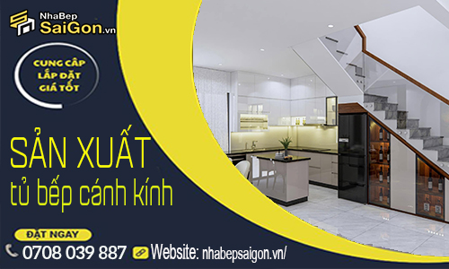 Xưởng Sản Xuất Tủ Bếp Cánh Kính