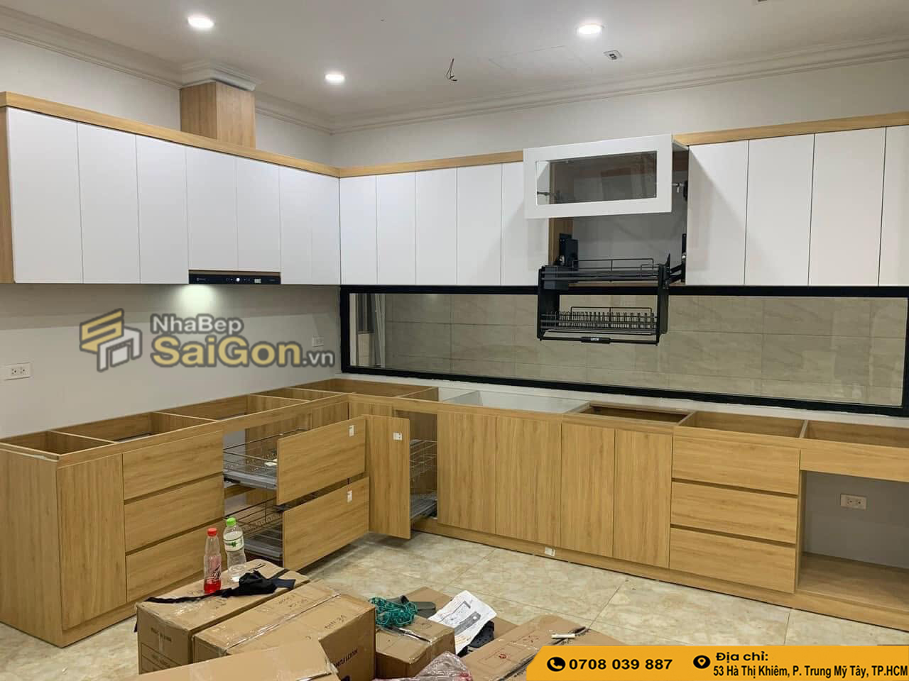 Thi Công Tủ Bếp Củ Chi