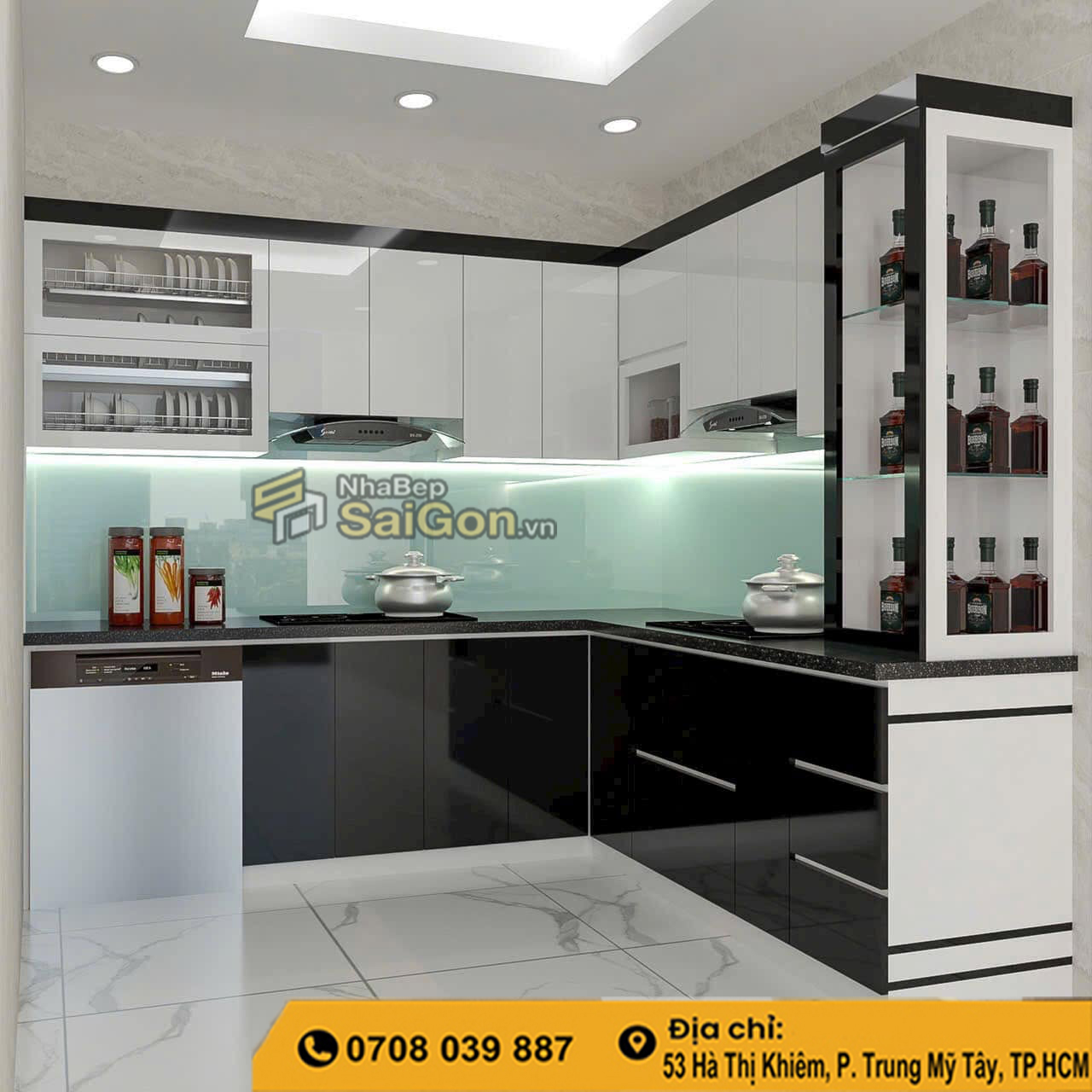 Đơn Vị Thi Công Tủ Bếp Uy Tín Hóc Môn