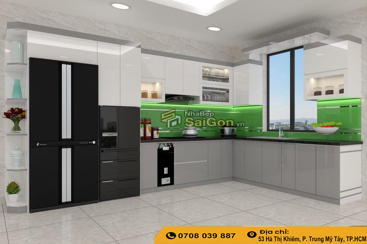Thiết Kế Thi Công Tủ Bếp Hóc Môn Trọn Gói