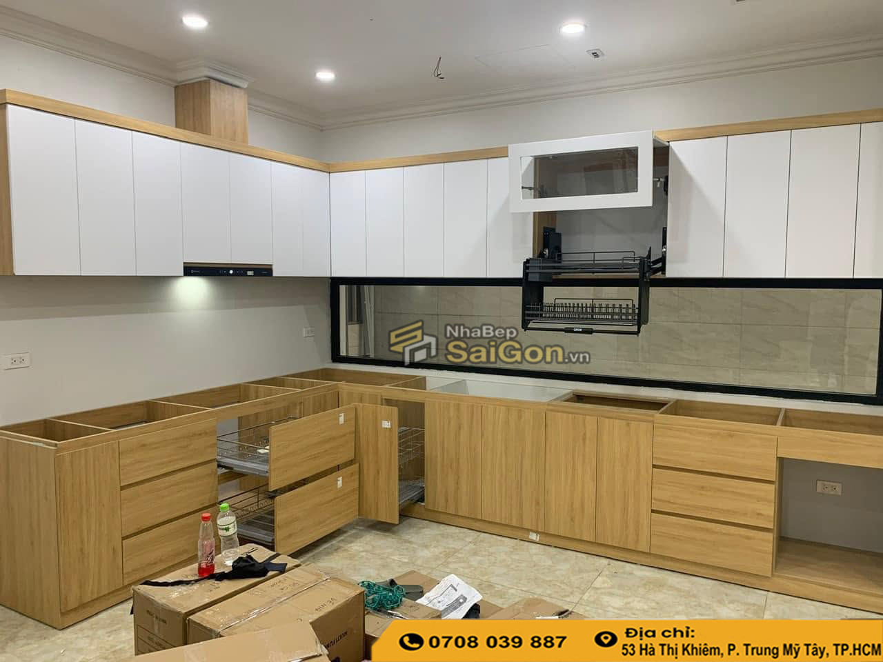 Báo Giá Thi Công Tủ Bếp Hóc Môn