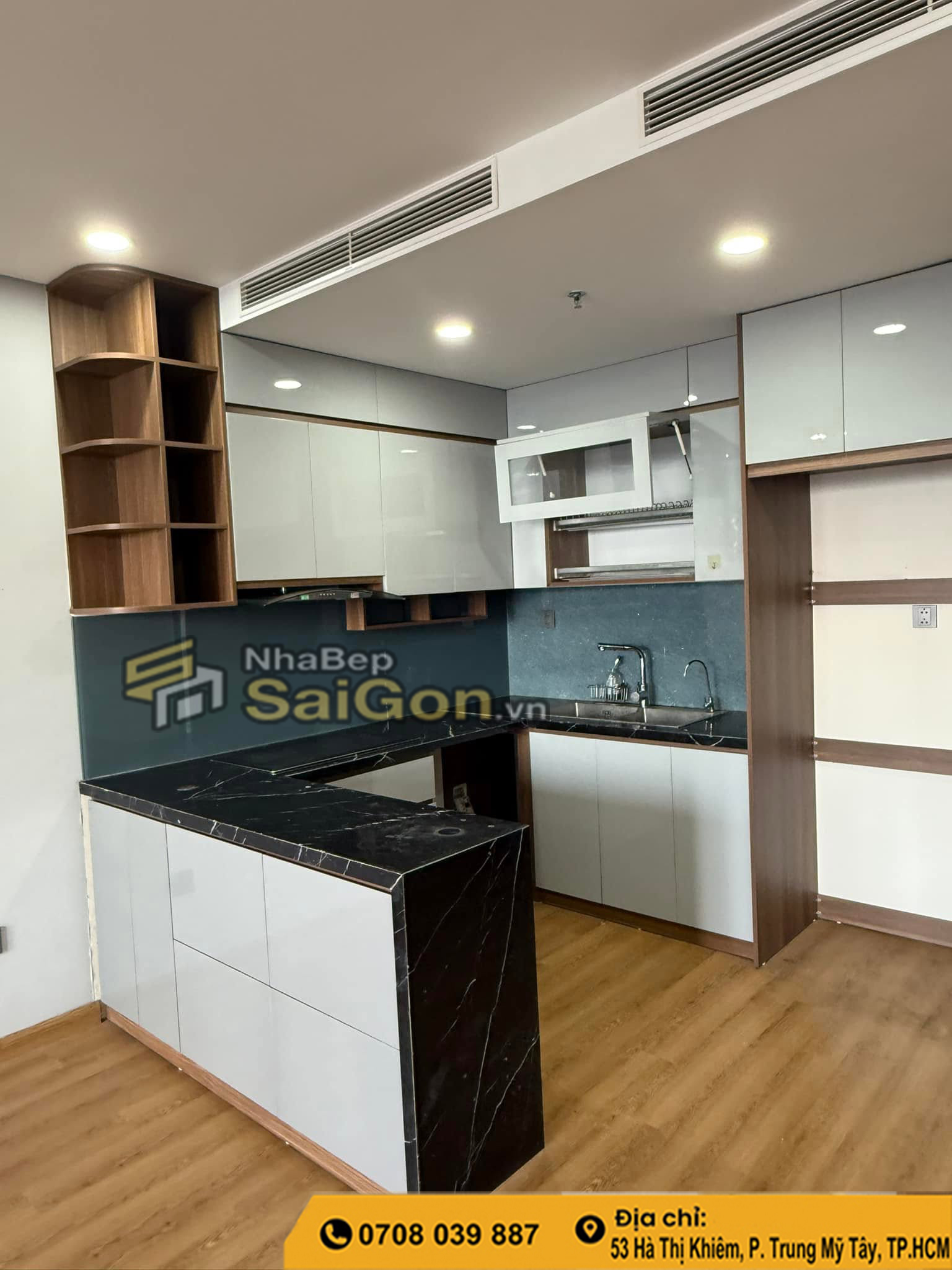 Thiết Kế Thi Công Tủ Bếp Củ Chi