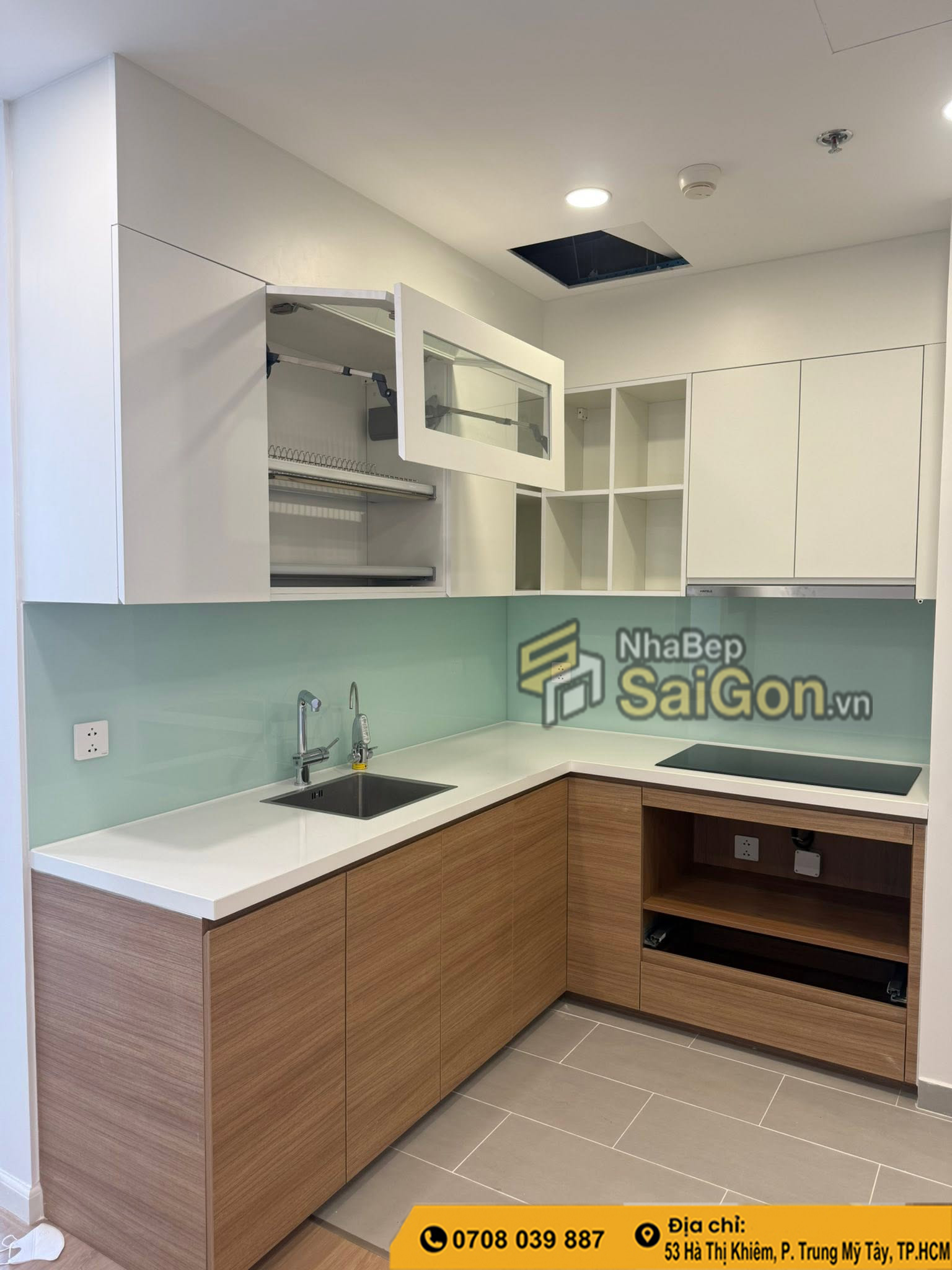Thi Công Tủ Bếp Giá Rẻ Củ Chi