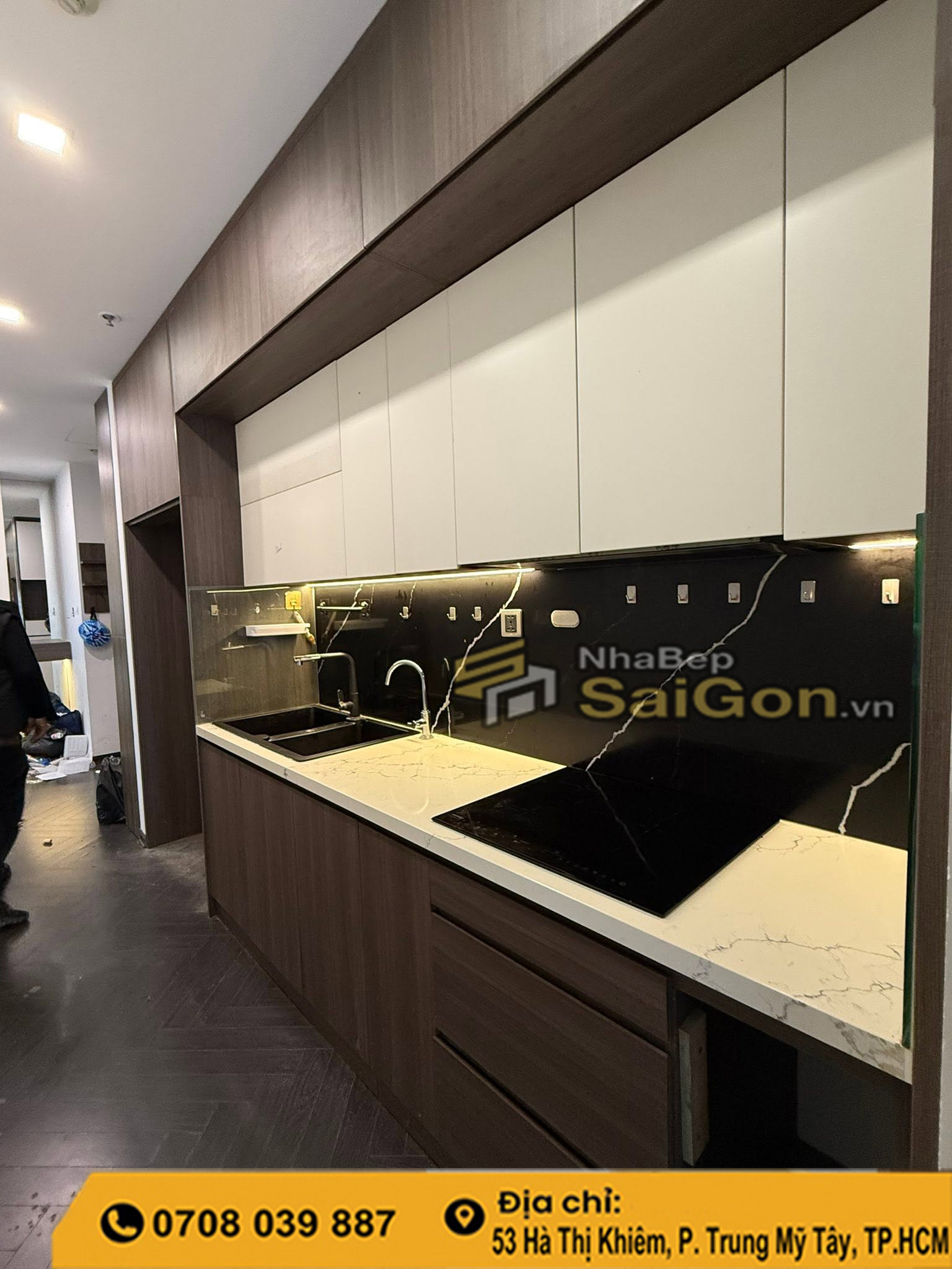 Thi Công Tủ Bếp Đẹp Củ Chi