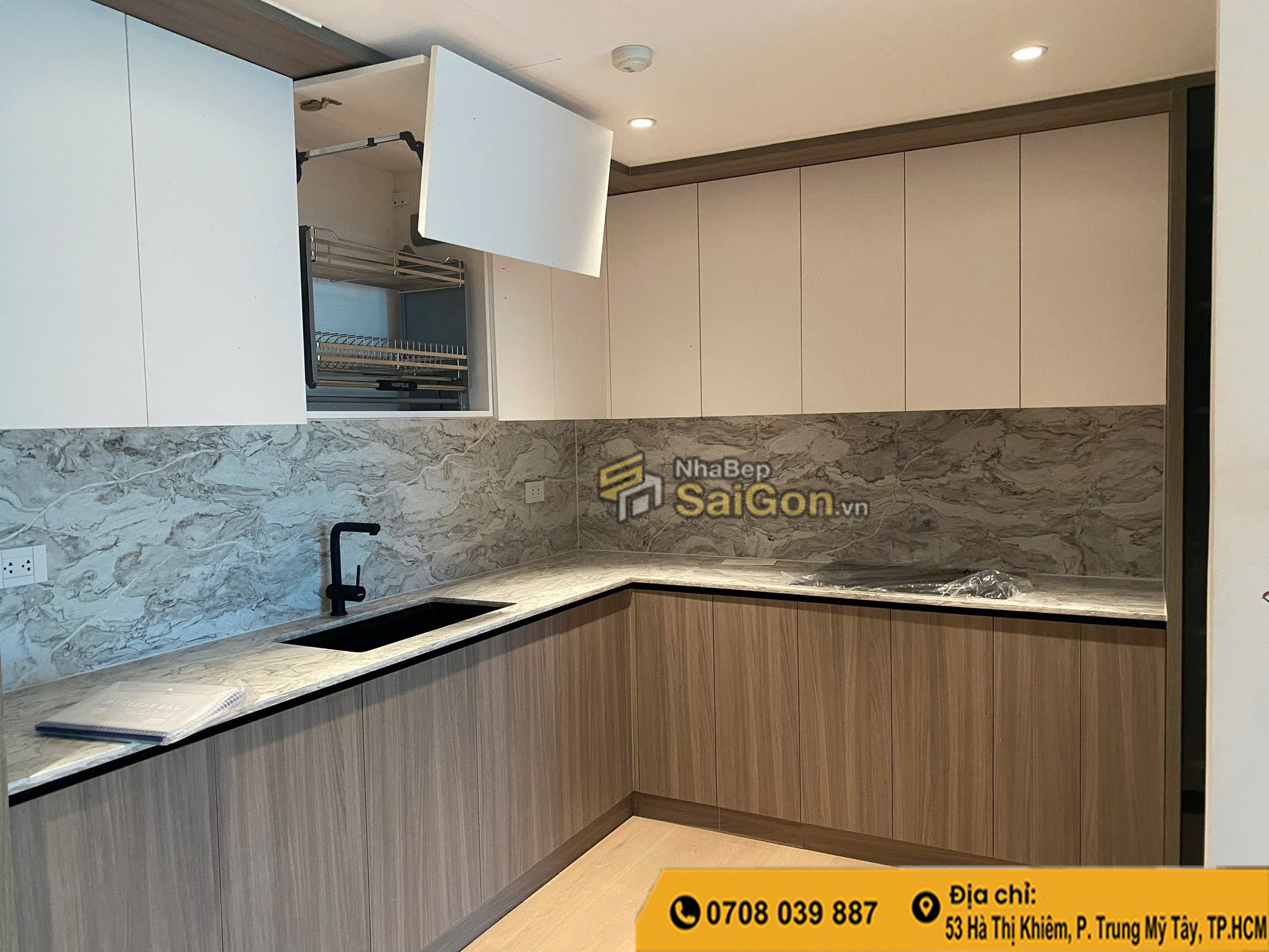Thi Công Tủ Bếp Đẹp Củ Chi