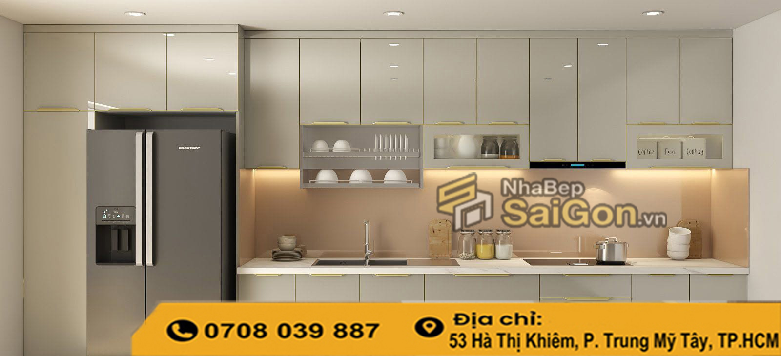 Thi Công Tủ Bếp Thủ Đức Trọn Gói