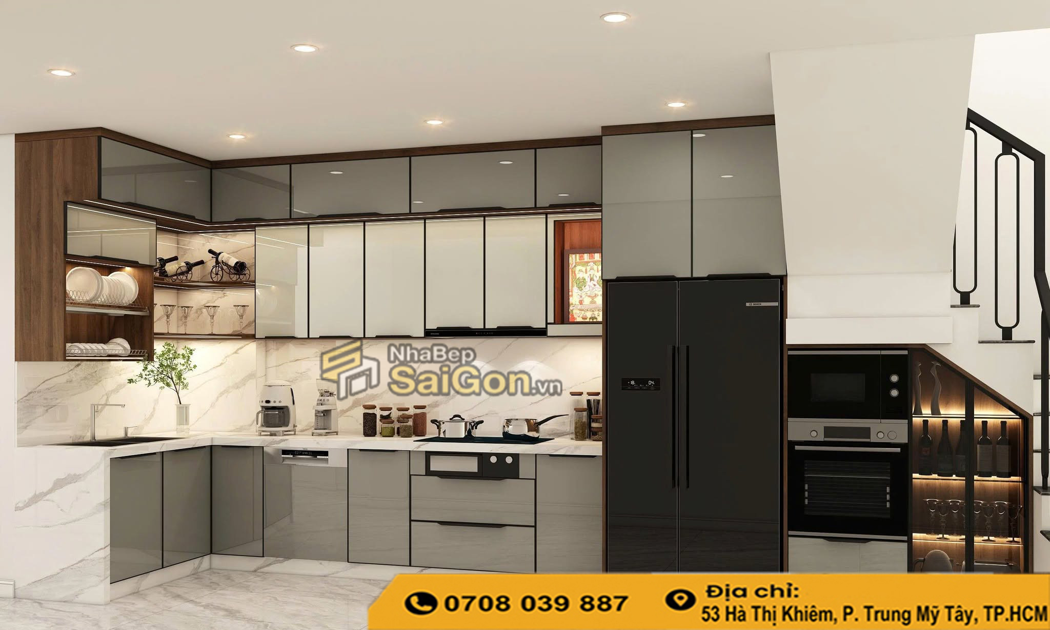Thi Công Tủ Bếp Thủ Đức Trọn Gói