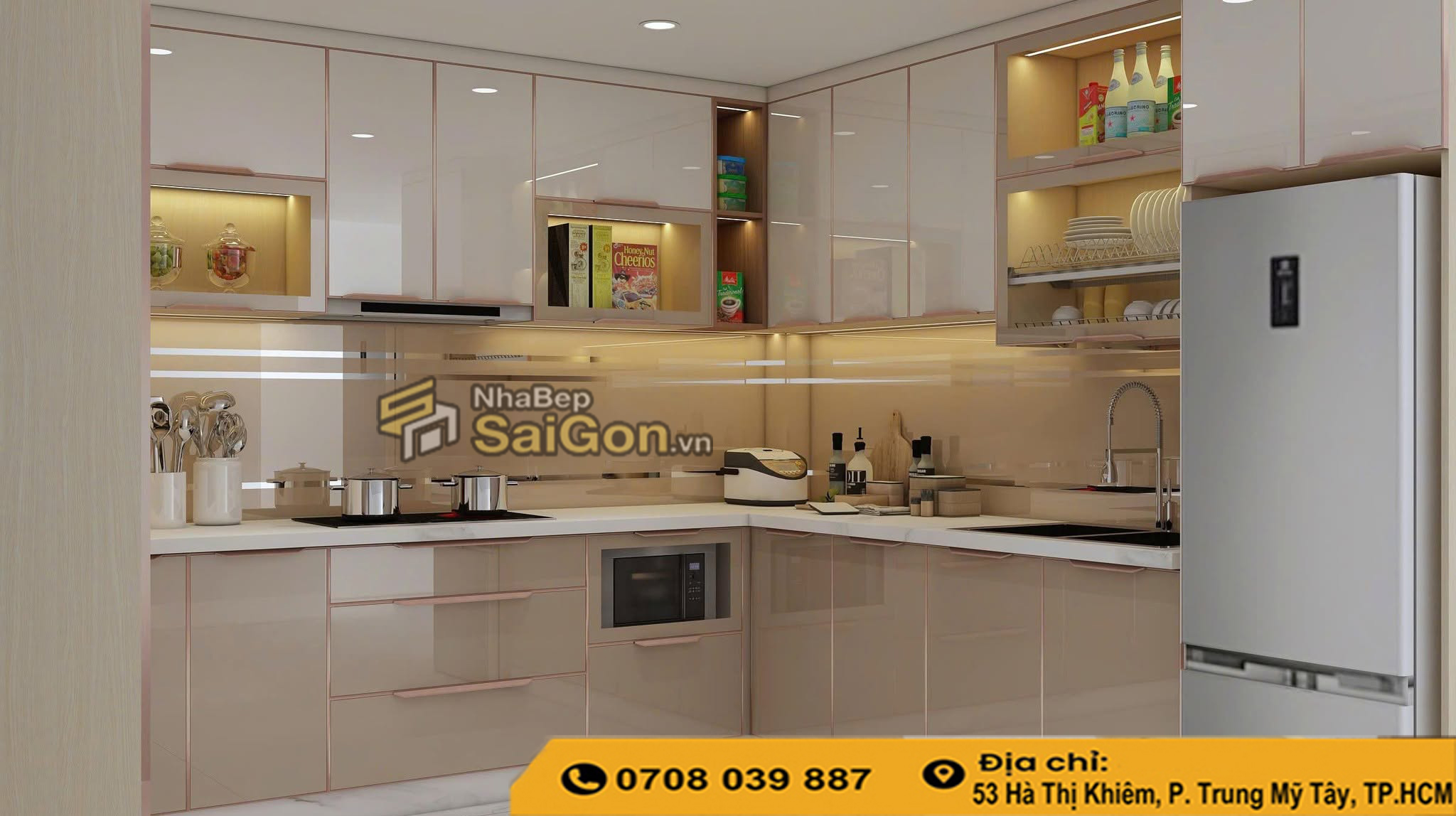 Thi Công Tủ Bếp Thủ Đức Trọn Gói