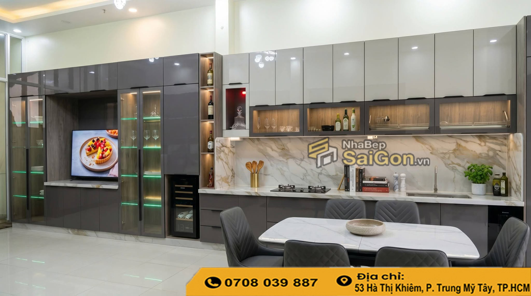 Thiết Kế Thi Công Tủ Bếp Thủ Đức