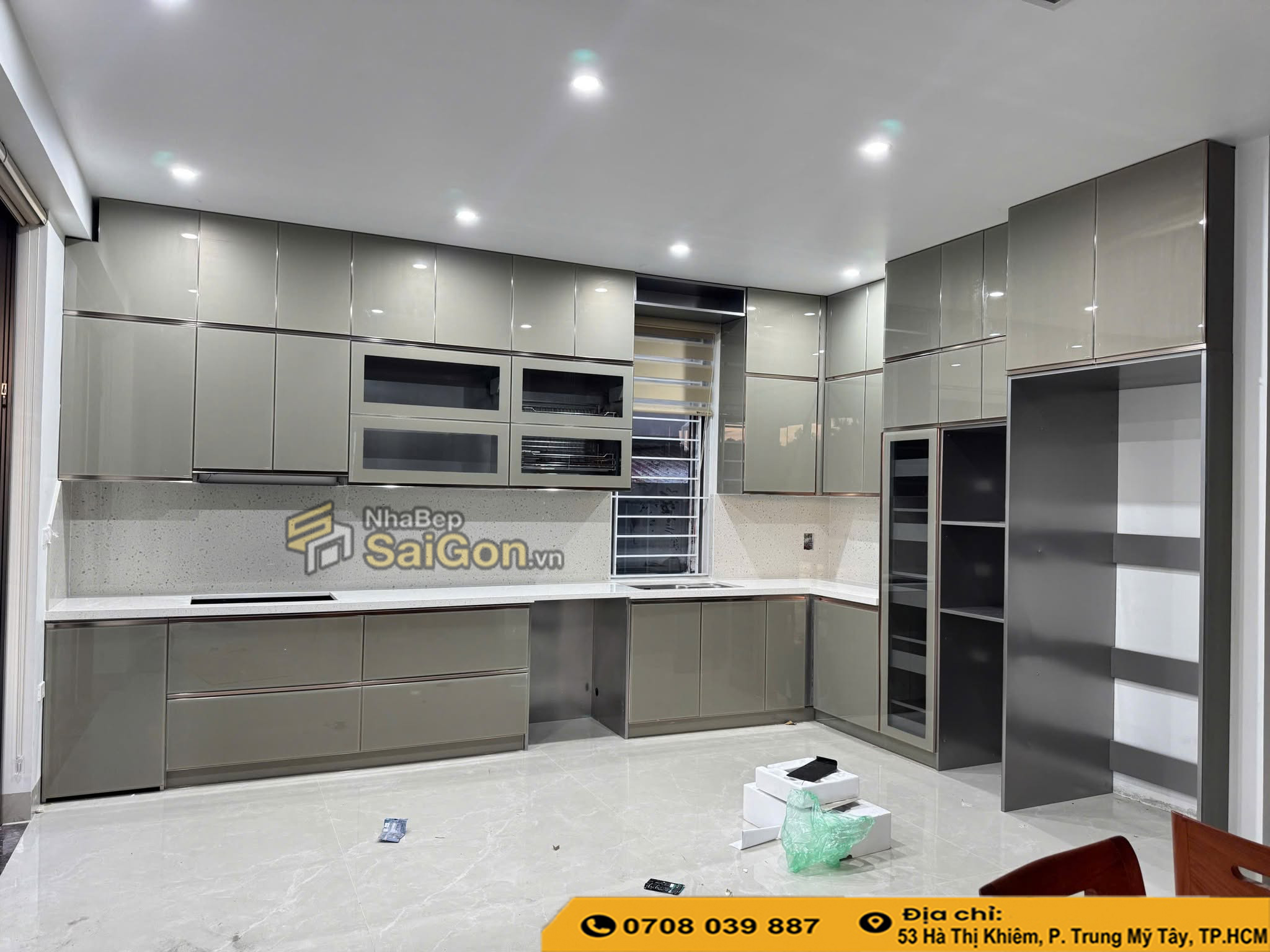 Thi Công Tủ Bếp Trọn Gói Hóc Môn