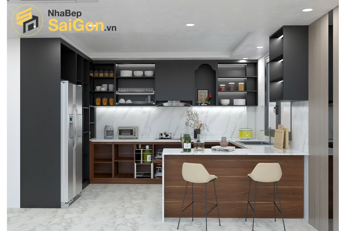 Những Mẫu Tủ Bếp Được Nhiều Gia Đình Lựa Chọn