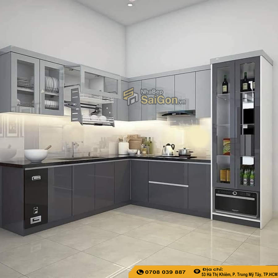 Tủ bếp nhựa Gò Vấp