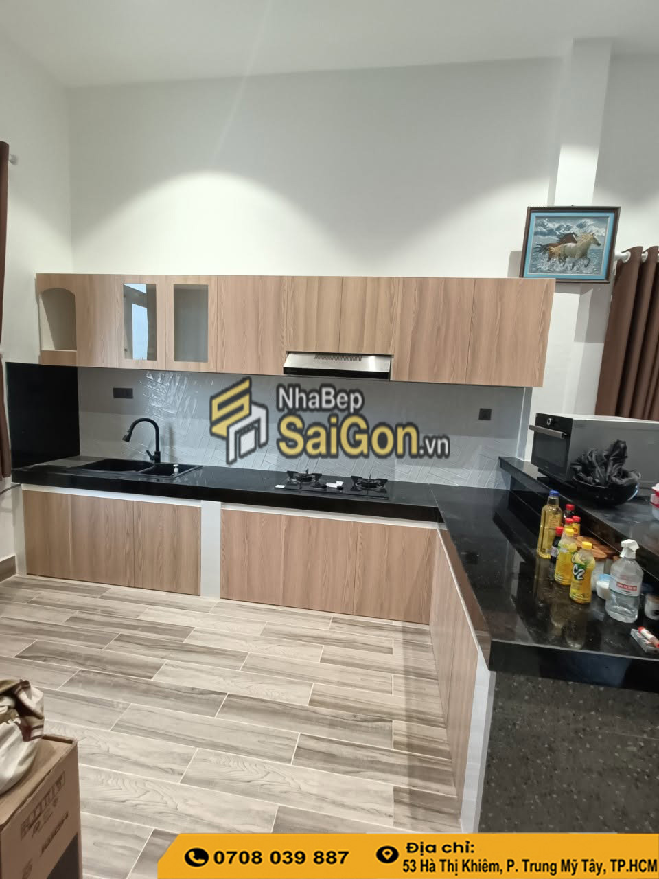 Thiết kế nội thất bếp Gò Vấp