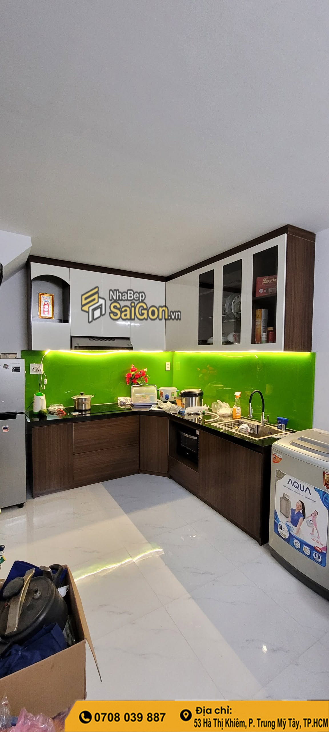 Thiết kế nội thất bếp Gò Vấp