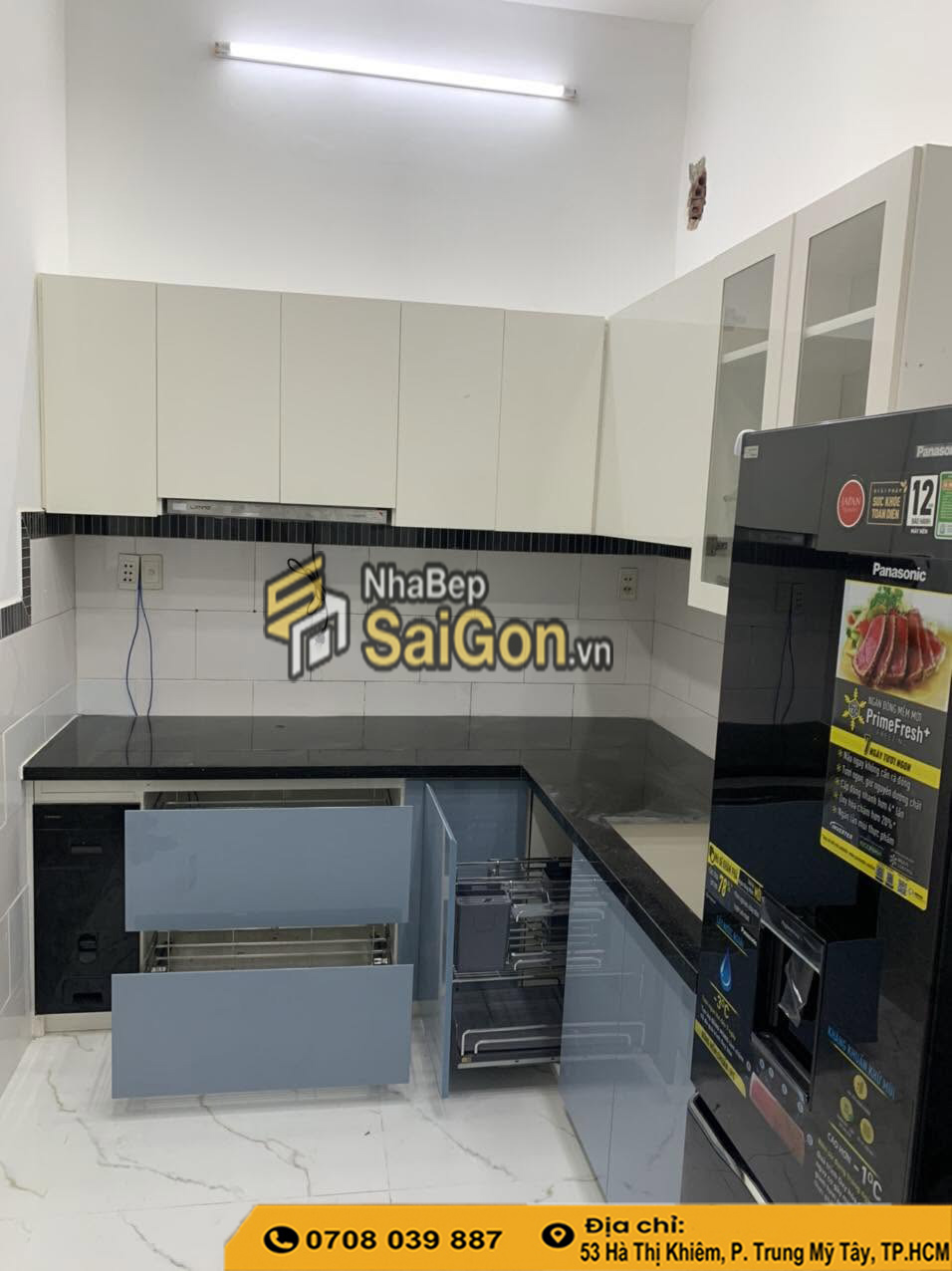 Thi công tủ bếp giá rẻ Quận 12