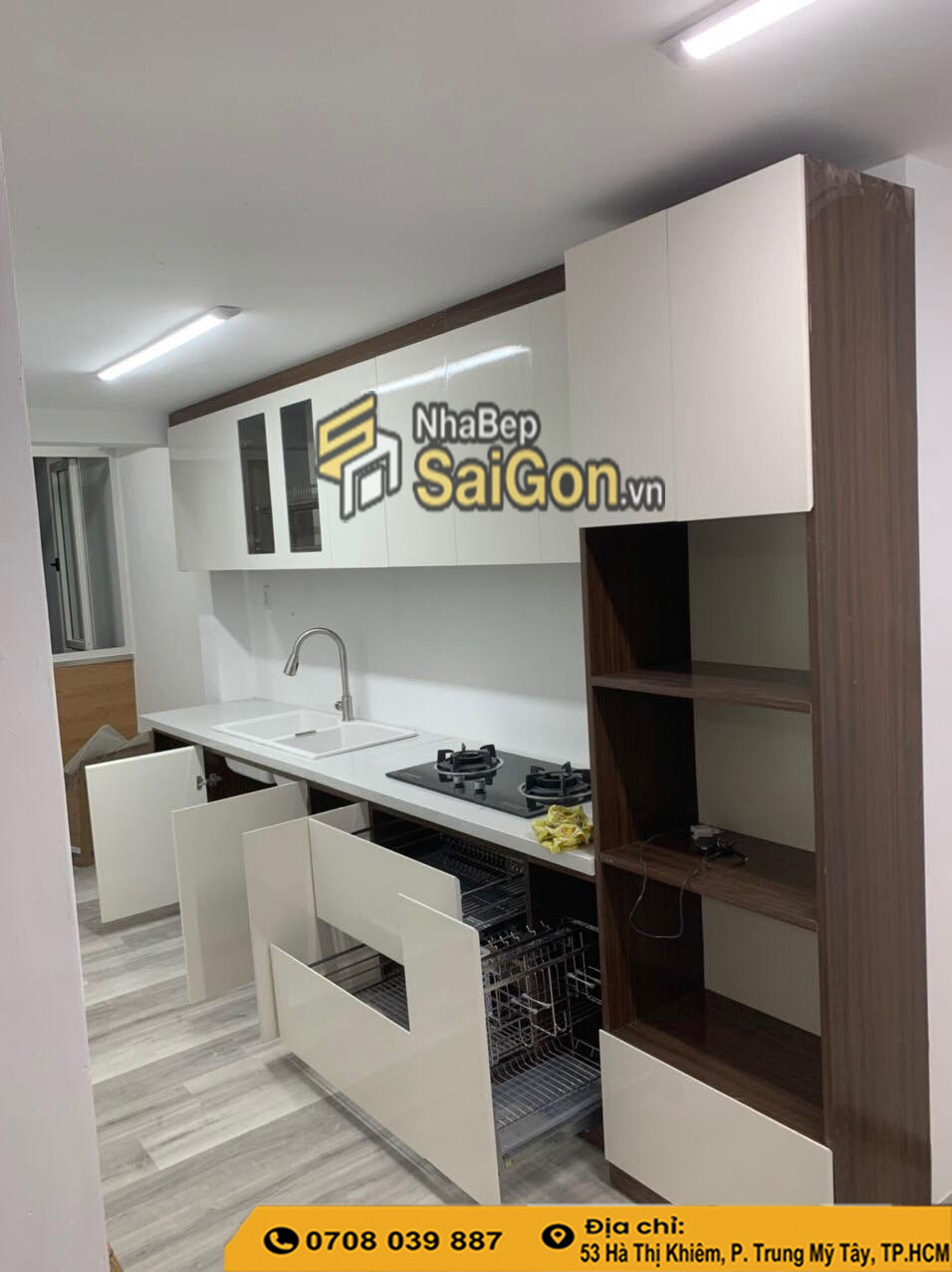 Thiết kế nội thất bếp Gò Vấp