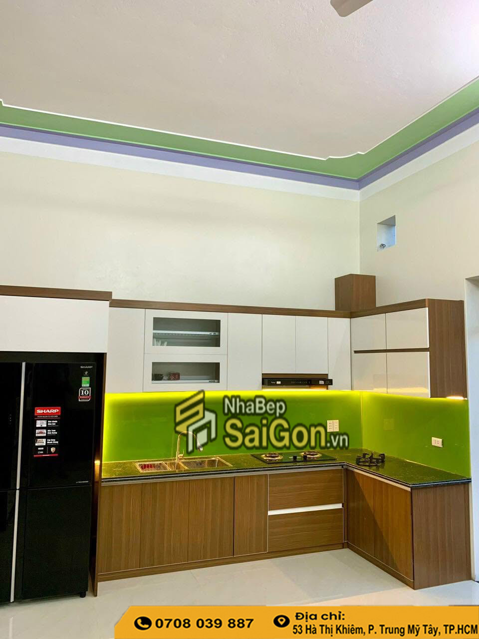 Thiết kế nội thất bếp Gò Vấp
