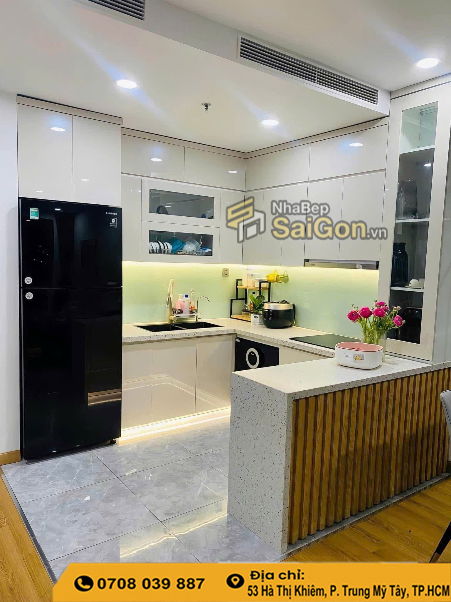 Tủ bếp nhựa giá dưới 30 triệu