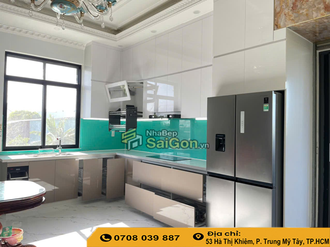 Tủ bếp nhựa giá dưới 30 triệu