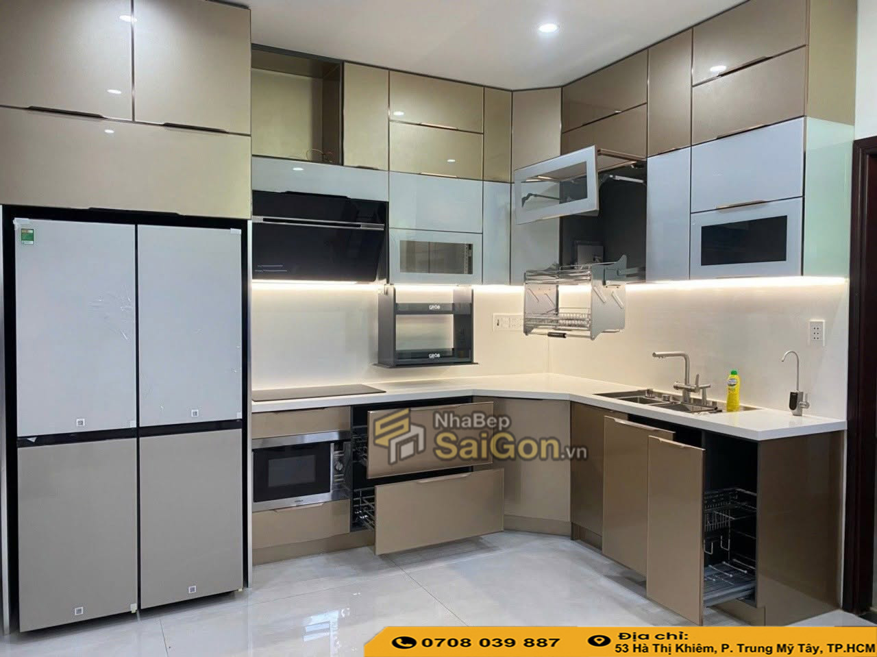 Tủ bếp nhựa Thủ Dầu Một