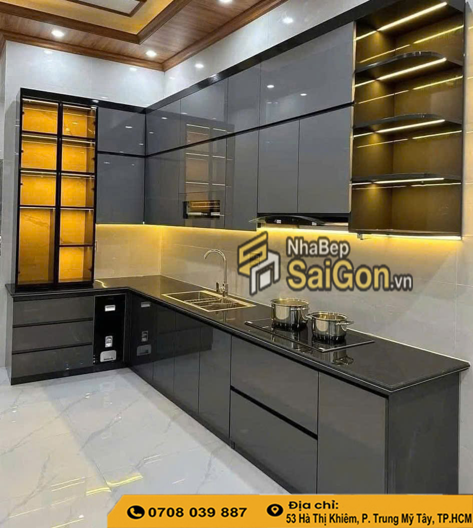 Giá thi công tủ bếp trọn gói