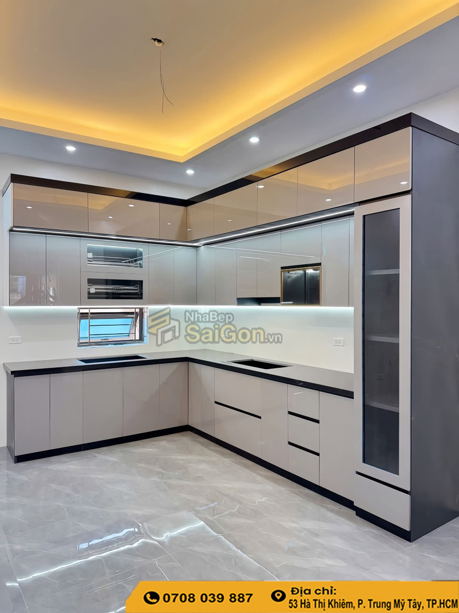 Xưởng tủ bếp nhựa TPHCM