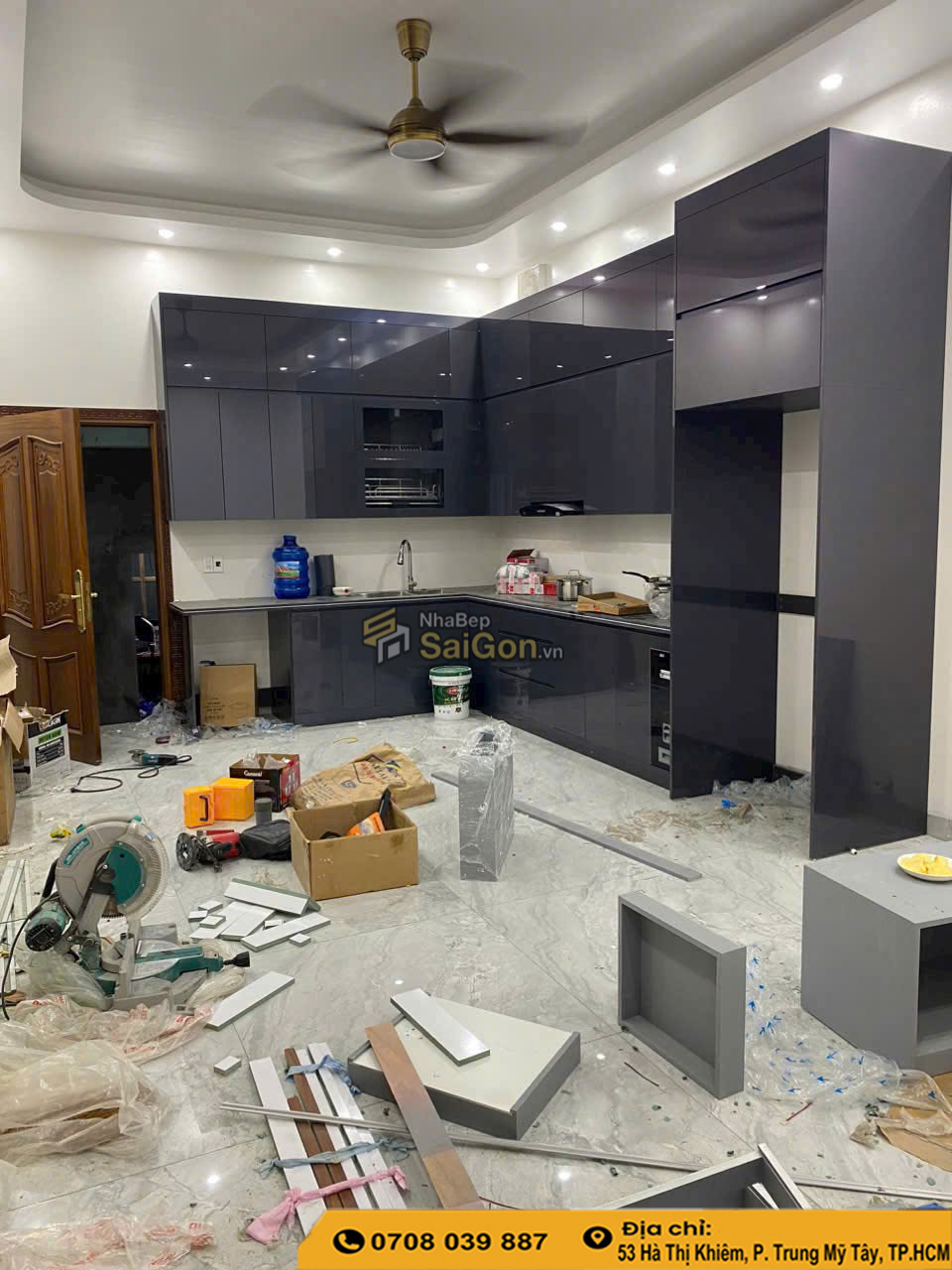Tủ bếp nhựa Biên Hòa