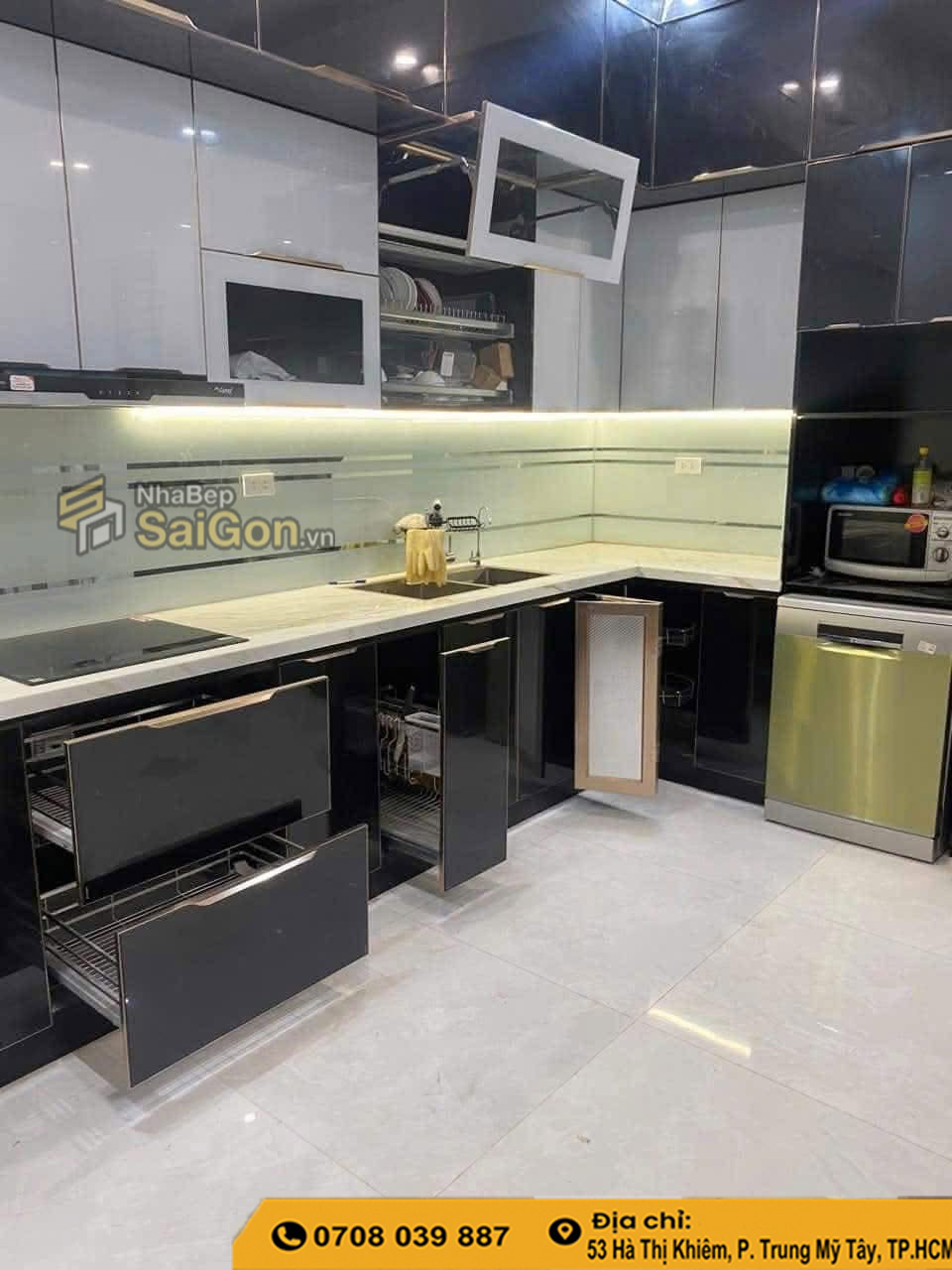 Tủ bếp nhựa TP.HCM