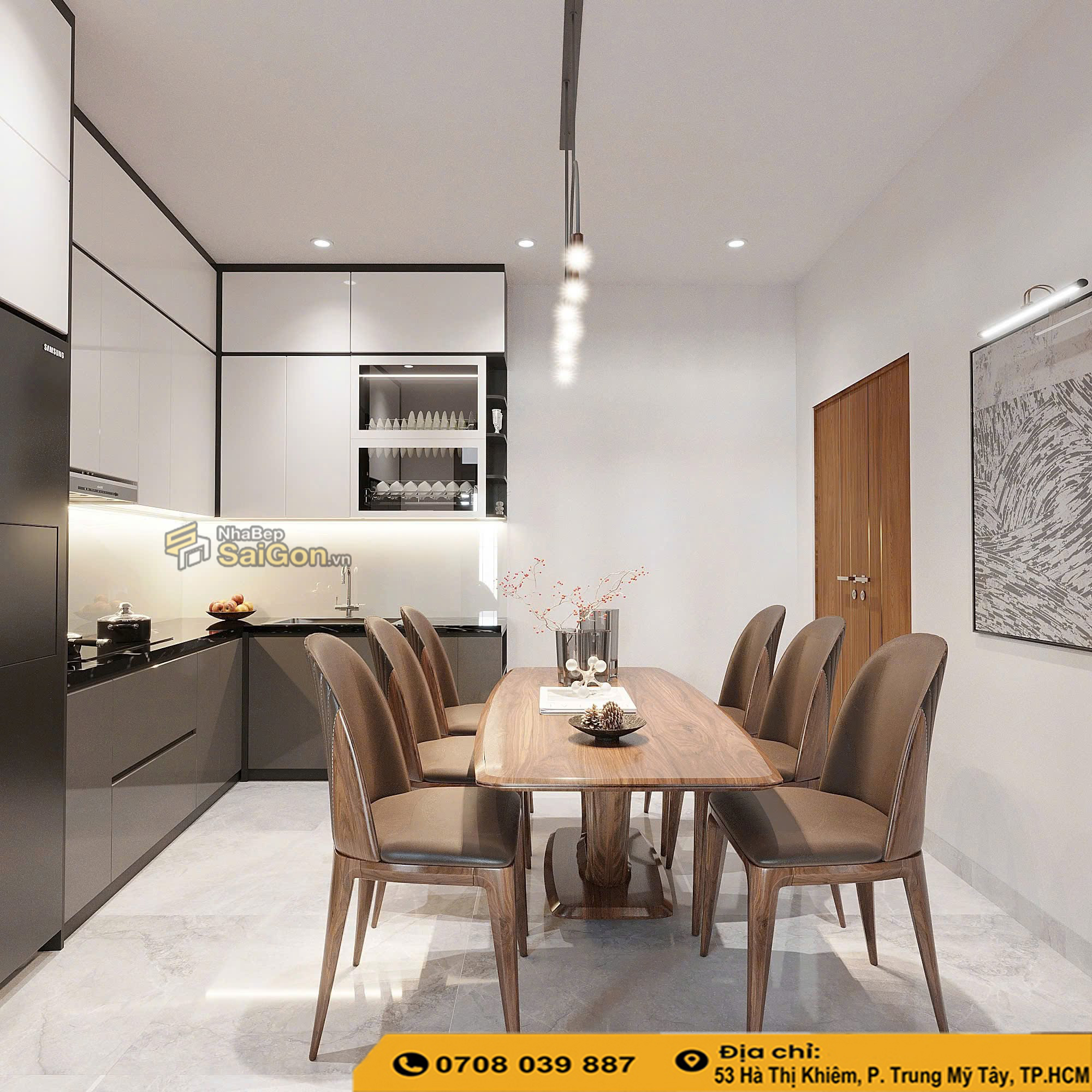Tủ bếp nhựa Composite