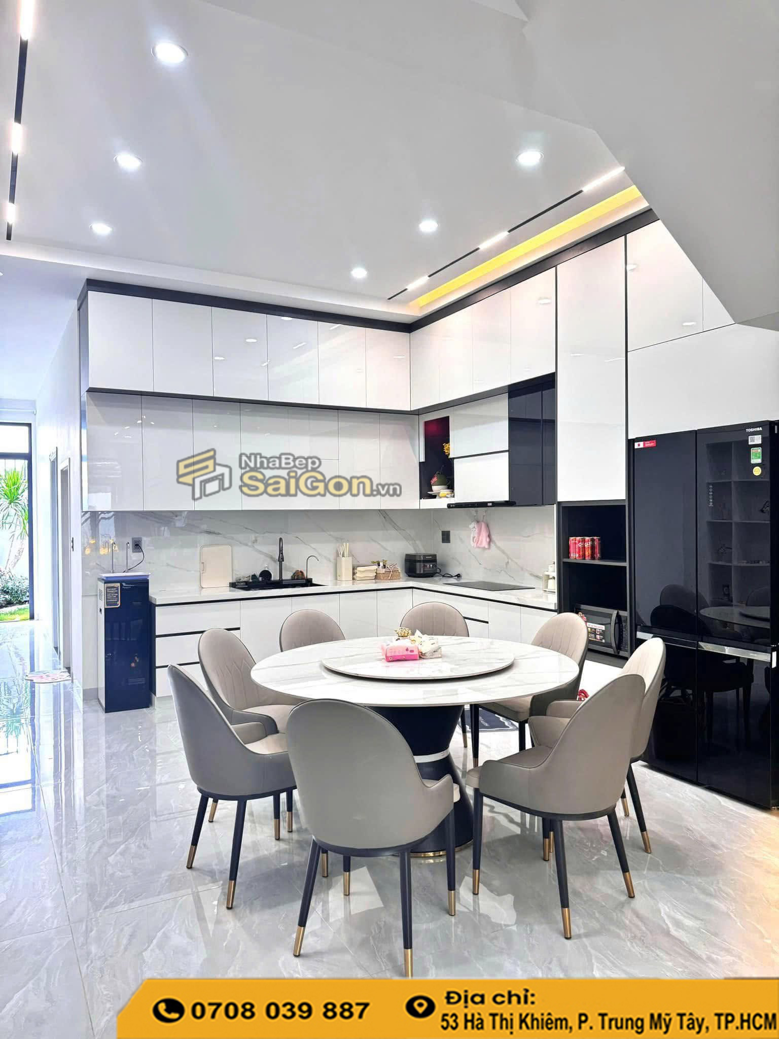 Báo giá tủ bếp nhựa trọn gói