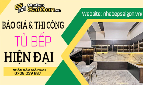 Giá thi công tủ bếp trọn gói