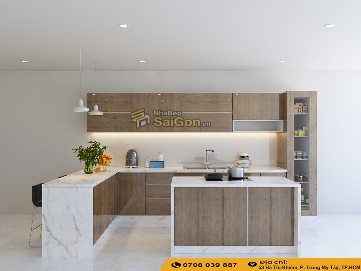 Tủ bếp nhựa Thủ Dầu Một